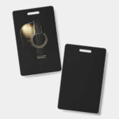 Acoustic Guitar Lite Ausweis (Vorder- & Rückseite)