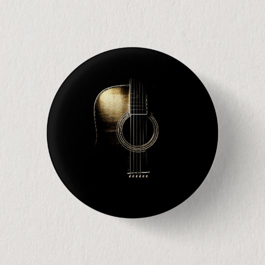 Acoustic Guitar Lite Button (Vorderseite)
