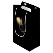 Acoustic Guitar Lite Kleine Geschenktüte (Vorderseite Schrägansicht)