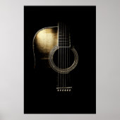 Acoustic Guitar Lite Poster (Vorne)