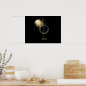 Acoustic Guitar Lite Poster (Küche)