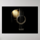 Acoustic Guitar Lite Poster (Vorne)