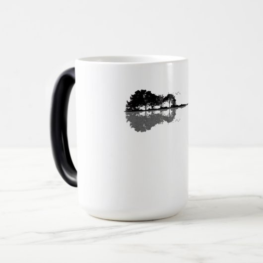 Acoustic Guitar Nature Est Music Bass Gitarrist Verwandlungstasse (Vorderseite Links)