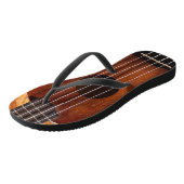 Acoustic Guitar Player Geschenke Flip Flops Badesandalen (Schrägansicht)
