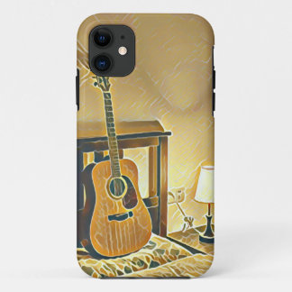 Acoustic guitar player gift Case-Mate iPhone hülle