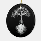 Acoustic Guitar Player Naturschaum Musik Keramik Ornament (Links)