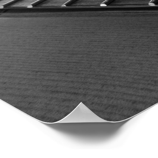 Acoustic Guitar. Poster (Ecke)