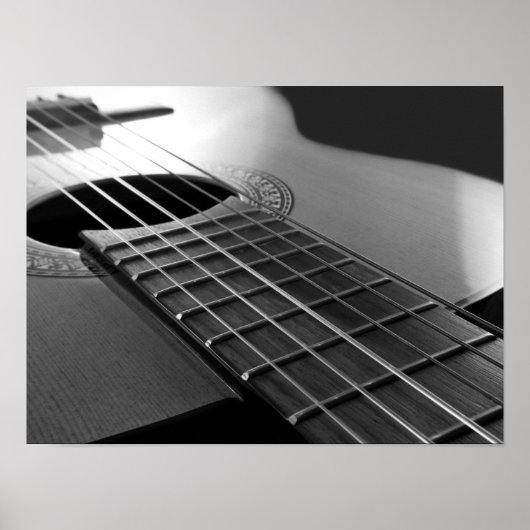 Acoustic Guitar. Poster (Vorne)