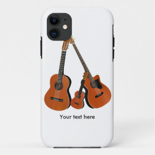 Acoustic Guitar Ukulele und Acoustic Bass Case-Mate iPhone Hülle