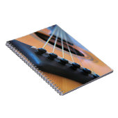Acoustic String Guitar Notebook Notizblock (Rechte Seite)