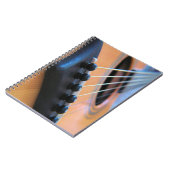 Acoustic String Guitar Notebook Notizblock (Linke Seite)