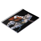 Acoustic Tiger Study – Aesthetic Notebook Notizblock (Linke Seite)