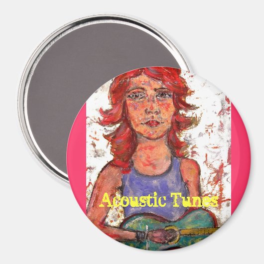 Acoustic Tunes Magnet (Vorderseite/Rückseite)