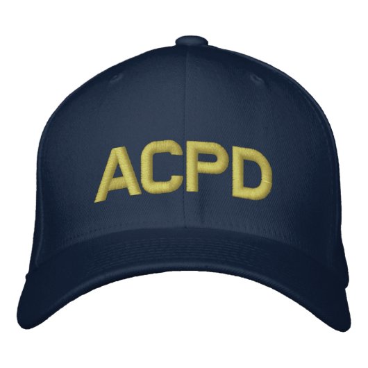 ACPD Ball Cap Bestickte Baseballkappe (Vorderseite)