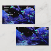 Acquarium Visitenkarte (Vorne/Hinten)