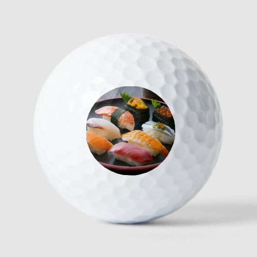 acquer Luxury – Elegant Sushi Golf Ball (Vorderseite)