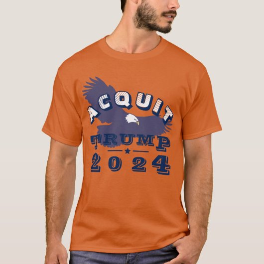 Acquit TRUMP 2024 T-Shirt (Vorderseite)
