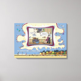 Acracknophobia | Absurd Wordplay Humor 24x16 Leinwanddruck