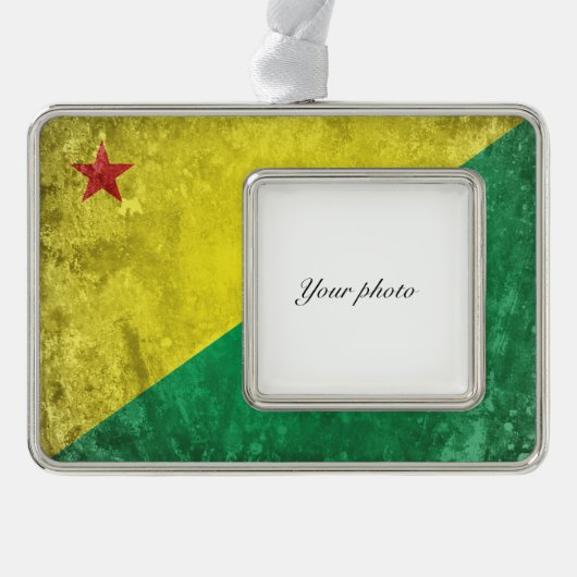 Acre Rahmen-Ornament Silber (Vorderseite)
