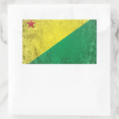 Acre Rechteckiger Aufkleber (Tasche)