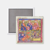 Acre und Damaskus Magnet (Vorderseite/Rückseite)