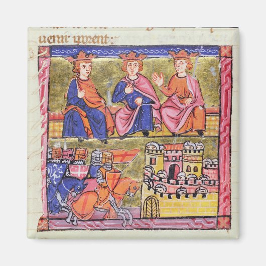 Acre und Damaskus Magnet (Vorne)