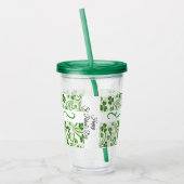 Acrlyic Tumber St. Patrick's Day Acryltrinkbecher (Links)