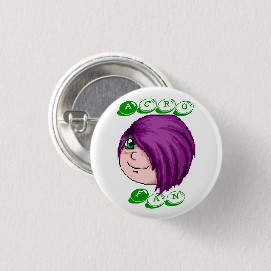 Acro Fan-Knopf Button (Vorne & Hinten)