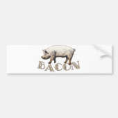 Acrobat BACON Pig Autoaufkleber (Vorne)