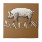 Acrobat BACON Pig Fliese (Vorderseite)
