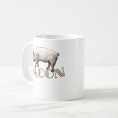 Acrobat BACON Pig Kaffeetasse (Vorderseite Links)