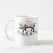 Acrobat BACON Pig Kaffeetasse (Links)