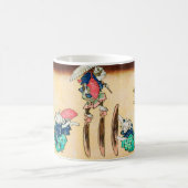 Acrobat Cat, Hiroshige, Ukiyo-e Kaffeetasse (Mittel)