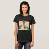 Acrobat Cat, Hiroshige, Ukiyo-e T-Shirt (Vorne ganz)