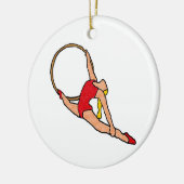 Acrobat Keramik Ornament (Links)