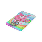 Acrobat Pig Bath Mat Badematte (Schrägansicht)