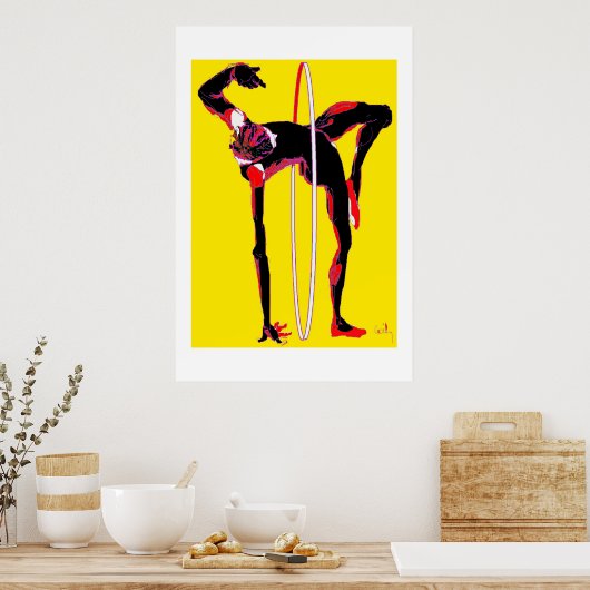 Acrobat Poster (Küche)