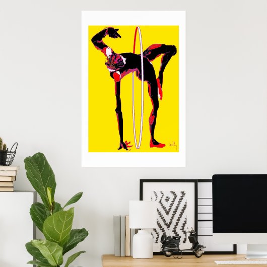 Acrobat Poster (Heimbüro)