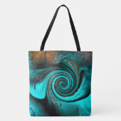 "Acrobatic Aquatics" (Large) Tote Bag Tasche (Vorderseite)