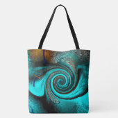 "Acrobatic Aquatics" (Large) Tote Bag Tasche (Rückseite)