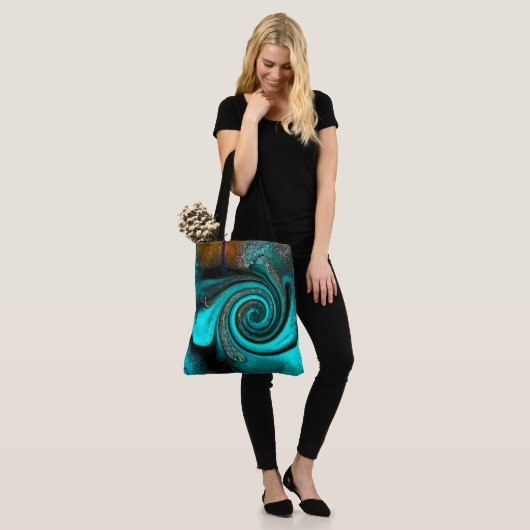 "Acrobatic Aquatics" (Large) Tote Bag Tasche (Am Model)