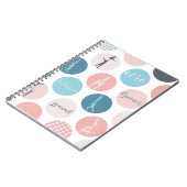 Acrobatic Gymnastics Bubble Notebook Notizblock (Linke Seite)