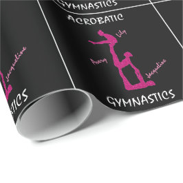 Acrobatic Gymnastics Gift Geschenkpapier