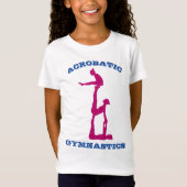 Acrobatic Gymnastics - Girls Acro T - Shirt (Vorderseite)