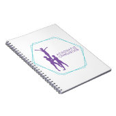 Acrobatic Gymnastics Notebook Notizblock (Rechte Seite)