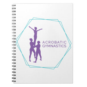 Acrobatic Gymnastics Notebook Notizblock