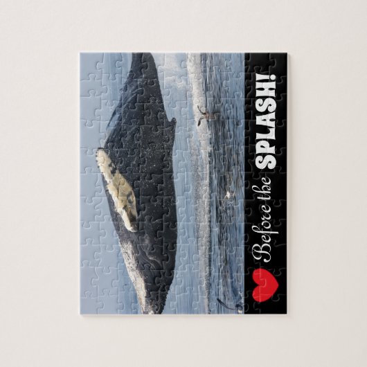 Acrobatic Humpback Whale Puzzle (Vertikal)