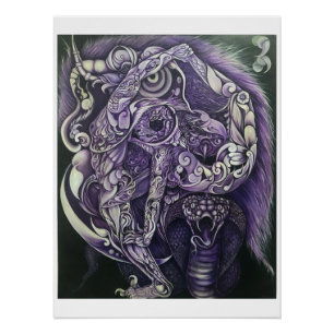 Acrobatic im Nationalwald Poster