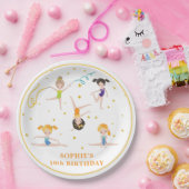 Acrobatique Spaß Geburtstagskinder Pappteller (Party)