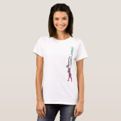 Acrobatische Gymnastik Ombre T - Shirt (Vorne ganz)